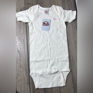 Baby Guess RARE NEW VINTAGE Layette XL 18-24 Girls with Pink Embroidered Logo
